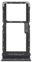 tel-szalk-19296914527 Motorola Edge 20 Fusion fekete SIM kártya tálca (2 SIM kártyás telefonokhoz) (tel-szalk-19296914527)
