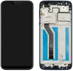 Motorola NBA001LCD1011200276666 Gyári Motorola Moto G7 Power kék LCD kijelző érintővel kerettel előlap (NBA001LCD1011200276666)