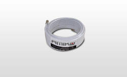 egyeb-sajat-import Szerelt koax kábel DualShield 10m fehér