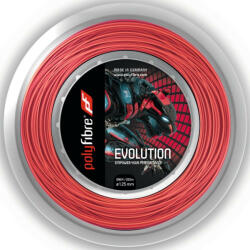Polyfibre Tenisz húr Polyfibre Evolution (200 m) - red
