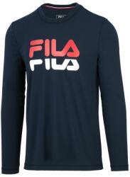 Fila Fiú póló Fila Longsleeve Lino T-Shirt Kids - Kék