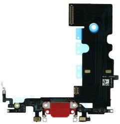 tel-szalk-19295915 Apple iPhone SE (2020) töltőcsatlakozó port, flexibilis kábel / töltő csatlakozó flex piros (tel-szalk-19295915)