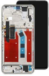 NBA001LCD1011200276572 Huawei Y9a ezüst OEM LCD kijelző érintővel kerettel, előlap (NBA001LCD1011200276572)