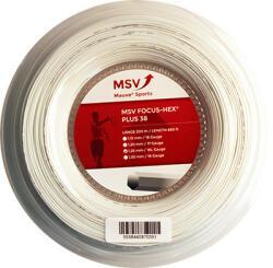 MSV Tenisz húr MSV Focus Hex Plus 38 (200 m) - white
