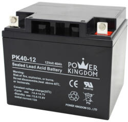 POWER KINGDOM 12V 40Ah akkumulátor