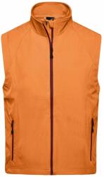 James & Nicholson (Daiber) Vestă softshell de bărbați JN1022 - Oranj | XL (1-JN1022-150262)