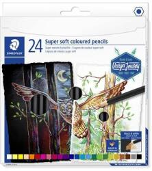 STAEDTLER Színes ceruza készlet, hatszögletű, STAEDTLER "149 C", 24 különbözõ szín (24 db)
