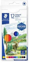 STAEDTLER Színes ceruza készlet, hatszögletű, STAEDTLER "146C", 12 különbözõ szín (12 db) (TS146CC12)