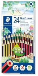 STAEDTLER Színes ceruza készlet, hatszögletű, STAEDTLER "Noris Colour 185", 24 különbözõ szín (24 db) (TS185CD2402)