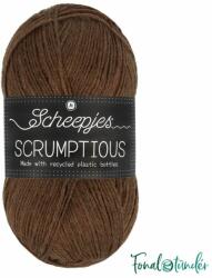 Scheepjes Scrumptious 358 Chocolate Trifle - barna akril fonal