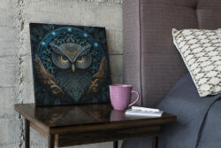  Ai Generált Mandala Vászonkép - Bagoly Mandala (352762)