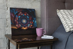  Ai Generált Mandala Vászonkép - Csillagpor Mandala (198789)