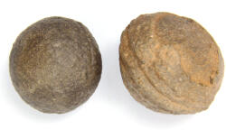 Moqui - Shaman Stones Mineral Natural Brut - 40-50 x 35-40 mm - ( XXL) - 1 Pereche