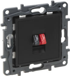 Legrand Niloé Step 863585 hangszóró aljzat, fekete (Legrand 863585) (863585)