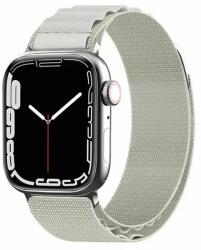 Curea pentru Apple Watch 1/2/3/4/5/6/7/8/SE/SE 2 (38/40/41mm) - Techsuit Watchband (W037) - Star White
