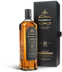 Bushmills 21 Years Old RARE Single Malt Irish Whiskey 40% 0, 7l GB