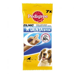 PEDIGREE Dentastix Pedigree, recompensa pentru caini talie medie, mono, set 7 buc 180 gr (C1980)