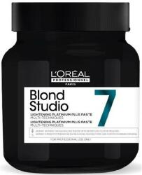 L'Oréal Pastă pentru păr, care luminează până la 7 nuanțe - L'Oreal Professionnel Blond Studio Platinium Plus 500 g