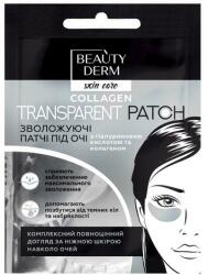 Beauty Derm Patch-uri transparente cu colagen pentru zona ochilor - Beauty Derm Collagen Transparent Patch 2 x 4 g