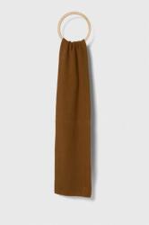 Tommy Hilfiger sál kasmír keverékből barna, sima - barna Univerzális méret - answear - 20 990 Ft