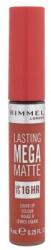 Rimmel Lasting Mega Matte Liquid Lip Colour ruj de buze 7, 4 ml pentru femei Scarlet Flames