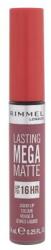 Rimmel Lasting Mega Matte Liquid Lip Colour ruj de buze 7, 4 ml pentru femei Ravishing Rose