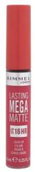 Rimmel Lasting Mega Matte Liquid Lip Colour ruj de buze 7, 4 ml pentru femei Fuchsia Flush