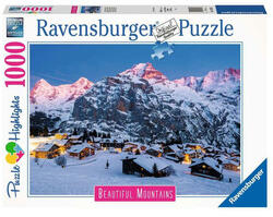 Ravensburger Puzzle 1000 db - Berner Oberland, Mürren (12000254)
