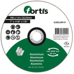 Fortis Disc de debitat aluminiu 180x1.6mm, Fortis (4317784704441) - bricolaj-mag