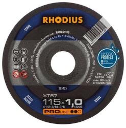 Rhodius Disc de taiere XT67 115x1.0mm, Rhodius (205425) - bricolaj-mag Disc de taiere