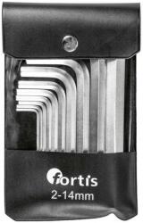 Fortis Set surubelnite imbus 2-14mm, 10 piese, Fortis (4317784729987) Cheie imbus