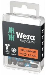 Wera Set biti de impact 1/4" DIN3126, C6.3, HEX 4x25mm, 10 bucati, Wera (5157604001) - bricolaj-mag Set capete bit, chei tubulare