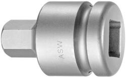 ASW Cap cheie tubulara 3/4" HEX 19x62mm, ASW (74508) - bricolaj-mag Set capete bit, chei tubulare