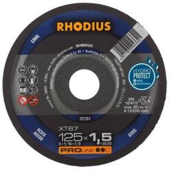 Rhodius Disc de taiere XT67 125x1.5mm, Rhodius (202384) - bricolaj-mag Disc de taiere