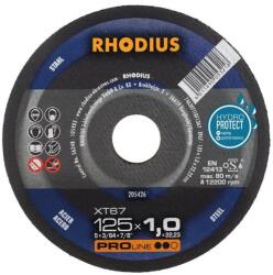Rhodius Disc de taiere XT67 125x1.0mm, Rhodius (205426) - bricolaj-mag Disc de taiere