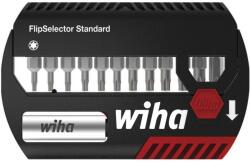 Wiha Set de biti FlipSelector Standard, 25mm, Torx, 1/4", cu clema pentru centura in blister, 14 piese, Wiha (WH39056)