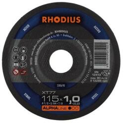 Rhodius Disc de taiere XT77 115x1.0mm, Rhodius (208698) - bricolaj-mag Disc de taiere