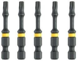 DEWALT - Bit de insurubare de impact T25x57mm, 5 bucati [DT7396T-QZ] (DT7396T-QZ)