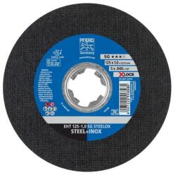 Pferd Disc de taiere SG X-LOCK STEELOX 125x1mm 125x1mm, Pferd (61341113) - bricolaj-mag Disc de taiere