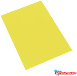 Bluering Dekor karton 2 oldalas 48x68cm, 300g. 25ív/csomag, Bluering® sárga (DEKKAR2OLVSAR) - nyomtassotthon
