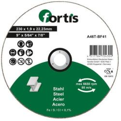 Fortis Disc de debitat otel/inox 230x1.9mm, Fortis (4317784704304) - bricolaj-mag Disc de taiere