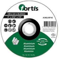 Fortis Disc de debitat aluminiu 125x2.5mm forma cu umar, Fortis (4317784704434) - bricolaj-mag