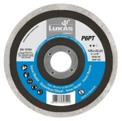 Lukas Disc de lustruire P6PT 125mm plat EKW60 SHP CG, Lukas (A671612506014) - bricolaj-mag