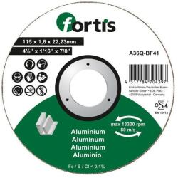 Fortis Disc de debitat aluminiu 115x1.6mm, Fortis (4317784704397) - bricolaj-mag