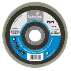 Lukas Disc de slefuit P6PT 125mm oblic SC400 mediu, Lukas (A671712540014) - bricolaj-mag
