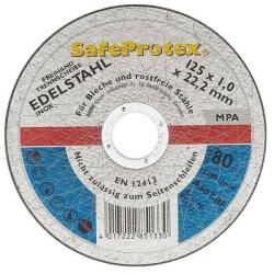 DIEWE Disc taiere Safeprotex INOX 1.0, Ø115x22.23mm, Diewe (SQ-85123) - bricolaj-mag Disc de taiere