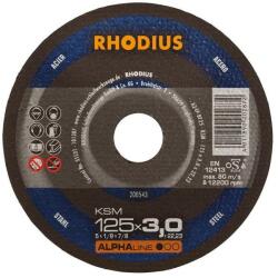Rhodius Disc de taiere KSM 125 x 3.0mm, Rhodius (200543) - bricolaj-mag