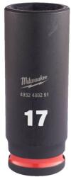 Milwaukee Cheie tubulara impact Shockwave 3/8", lunga, 17 mm, Milwaukee (4932480291)