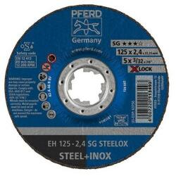 Pferd Disc de taiere SG X-LOCK STEELOX 125x2.4mm 125x2.4mm, Pferd (61340125) - bricolaj-mag