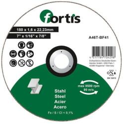 Fortis Disc de debitat otel/inox 180x1.6mm, Fortis (4317784704298) - bricolaj-mag